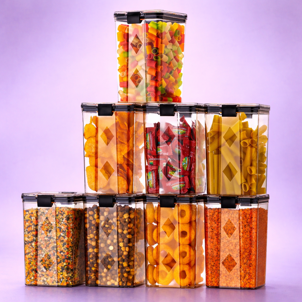 Air-Tight Kitchen Storage Containers - 1100ml